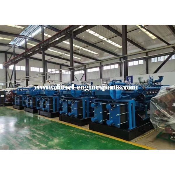 Marine 400kw Diesel Generator Set OEM Electric Carbinet Three Phase