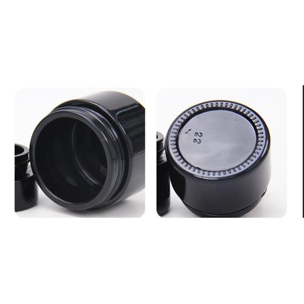 Стеклянные бутылки крема настраиваемый логотип крема бутылки косметические бутылки для увлажнения 50г 100г 200г