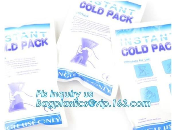 Sports Medicine Ice Bags, Flexible Ice Pack, Easy Seal Ice Cube Bags, Cool Bags & Ice Packs, First Aid Ice Pack, bagease
