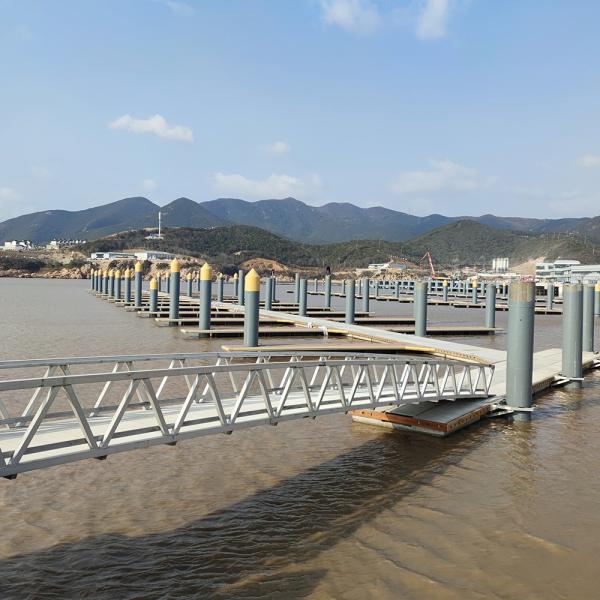 bordo livre Marine Aluminum Gangways 6061-T6 de 30cm para o pontão de flutuação