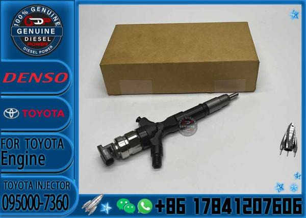  Hot Sale Fuel Unit Injector 095000 7360 0950007360 Common Rail Injector 095000-7360 for Toyota