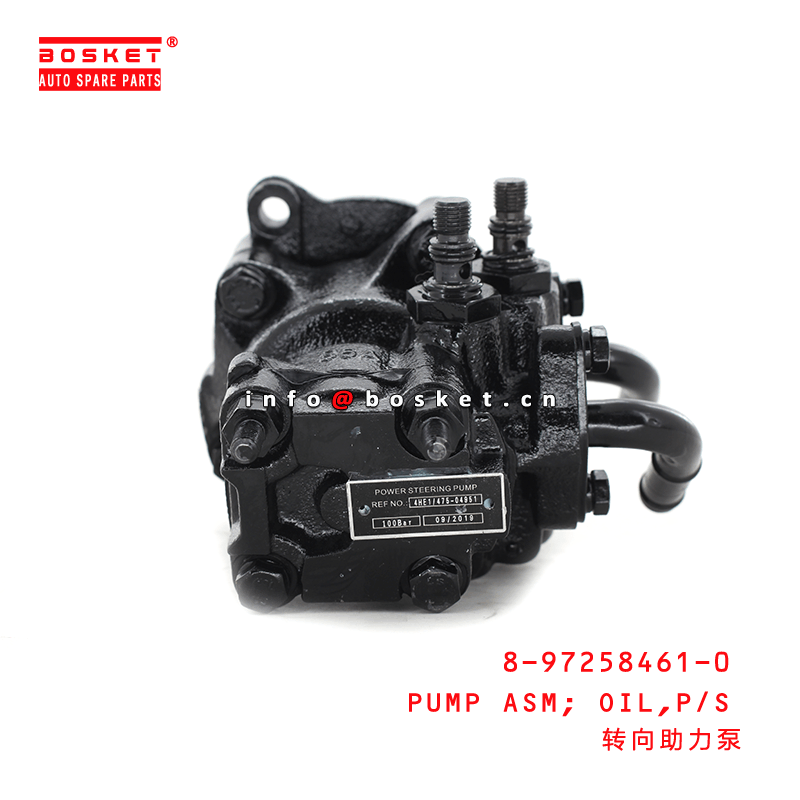 8-97258461-0 собрание насоса 8972584610 усилителей руля для ISUZU 700P 4HG1T