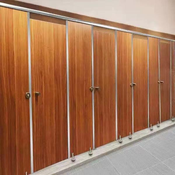 1510 X 2440mm Toilet Room Partitions HPL Type 12mm