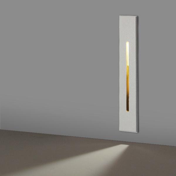 Slim Rectangle Wall Mounted LED Lamps IP65 5000k For Staircase