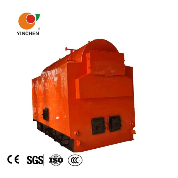 Coal Fired Residential Boiler , Fire And Water Pipes Coal Powered Boiler
