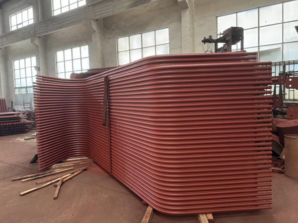 ISO/ASME/SGS Standard Welding Membrane Wall Boiler Parts Water Wall Panels