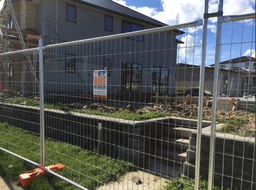 Portable Temporary Security Fence Panel 2.0 M Height Quick Assembly System