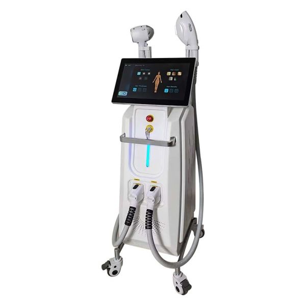 2 In 1 808 Diode Laser 3 Wavelength Fast Permanent Painfree Super IPL Hair Removal Machine