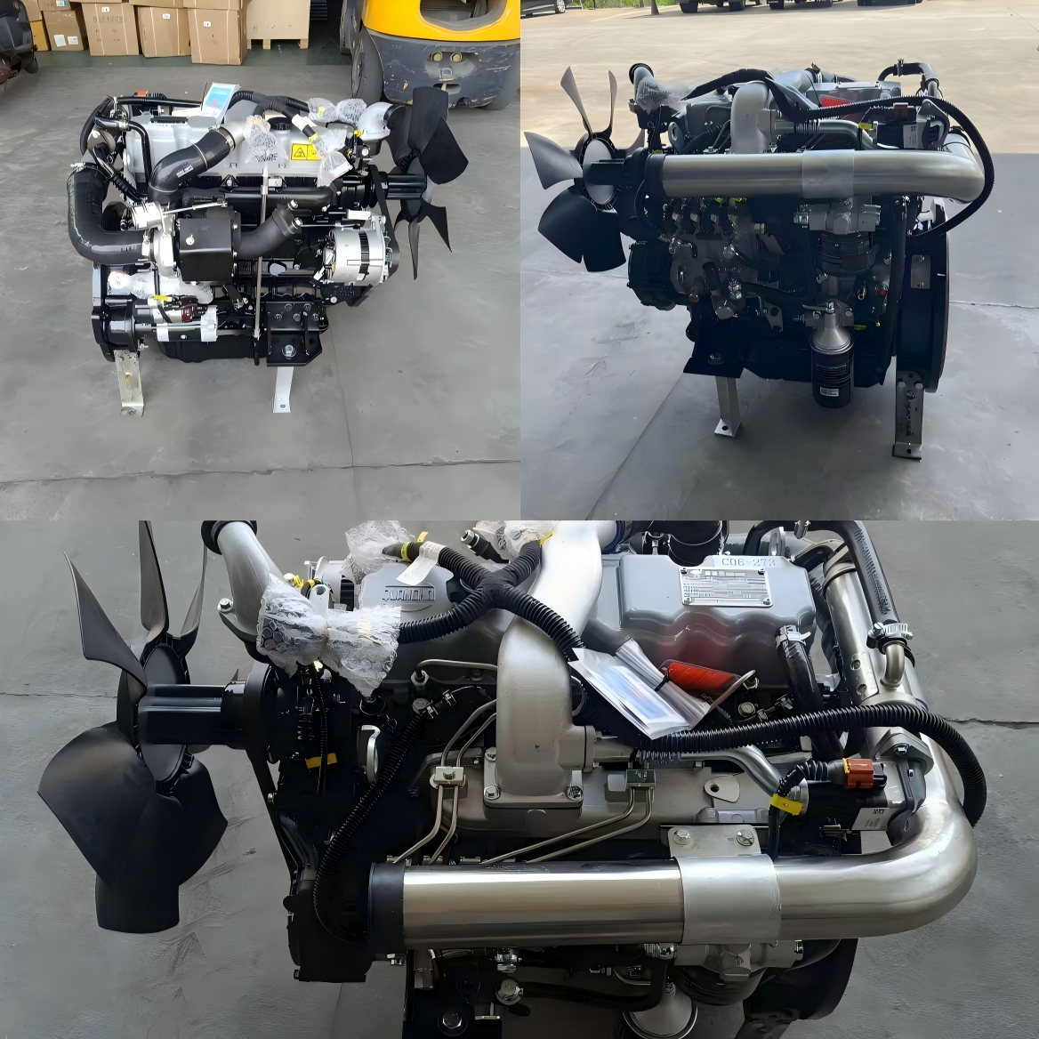 Quanchai 4C6-85U32 Diesel Engine For  4-5 Ton Forklift CPCD40、CPCD45、CPCD50、70-OCK 、LG40D、LG50D、FD40、FD50