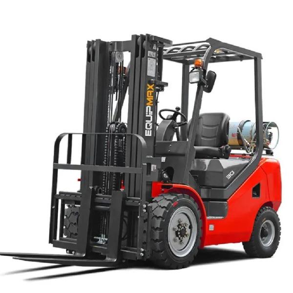 1150mm Fork Length 2.5 Ton LPG/Gasoline Forklift Truck for Building Material Shops