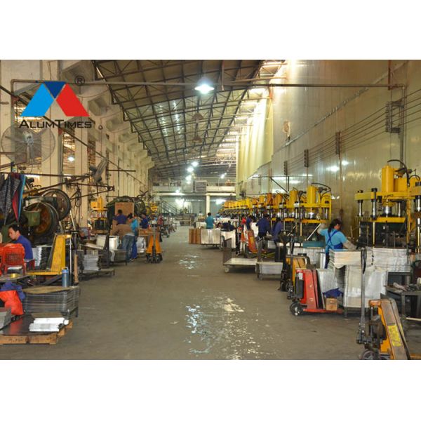 Noiseproof Perforated Metal Ceiling Panels With Round Hole Punched 300×1200mm