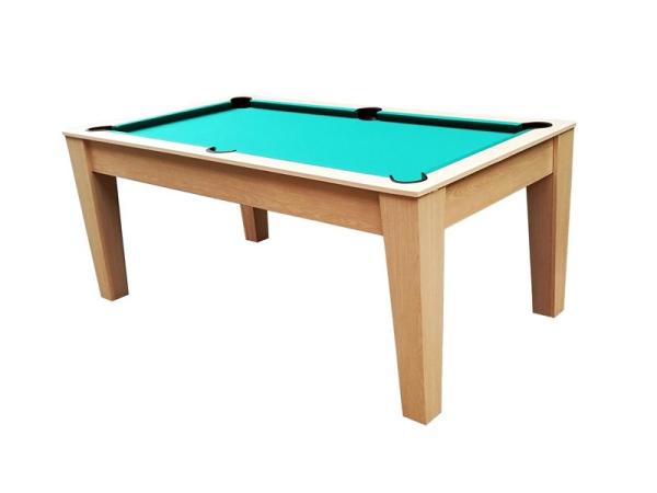 Manufacturer pool table with dining table wood billiard table with conversion top