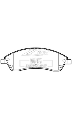 Pedaços de travão de cerâmica Lexus com travões - substituição original