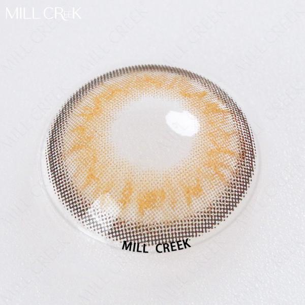 Natural Color hazel Himalaya Brown Colored Contacts 1 Year For Big Eye