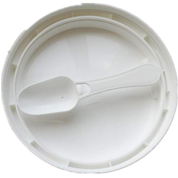 Moda Double Seal Proof Humidity Custom Logotipo de qualidade alimentar Leite em pó pode fechar com colher