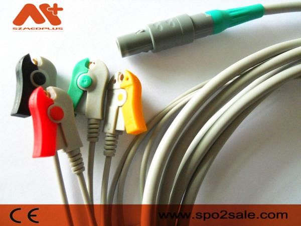 Petas 165R, 260R, 300, K-250, KMA160R compatível Direto-conecta o cabo de ECG