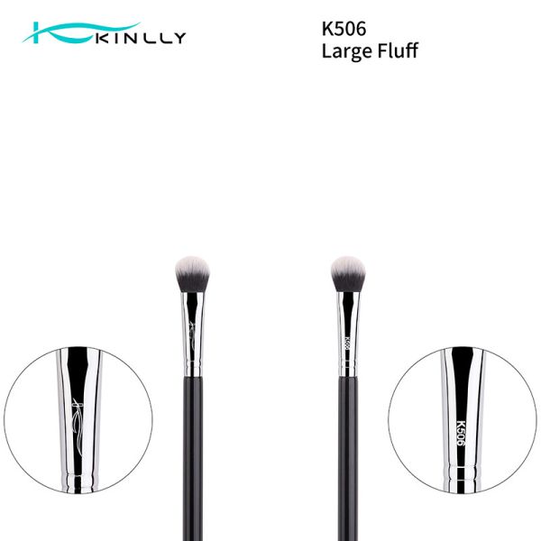 Synthetic Hair ISO9001 Double Ended Eyeshadow Brush