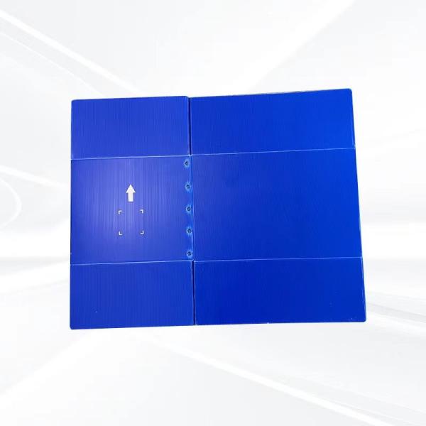 Recyclable Corrugated Polypropylene Boxes Impact Resistant Plastic Corrugated Box Good Bearing