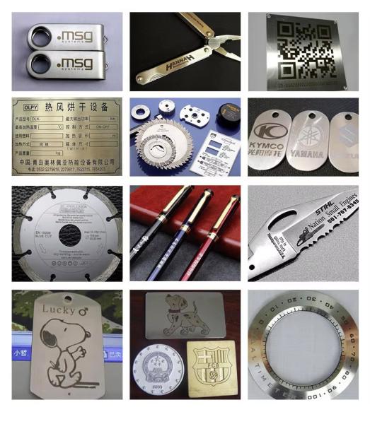 Fiber UV CO2 Mopa Laser Marking Printing Marker Deep Jewelry Engraving Machine for metal and non-metal factory price