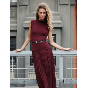Knit Long Dress - Comfortable and Stylish Knitwear for Women