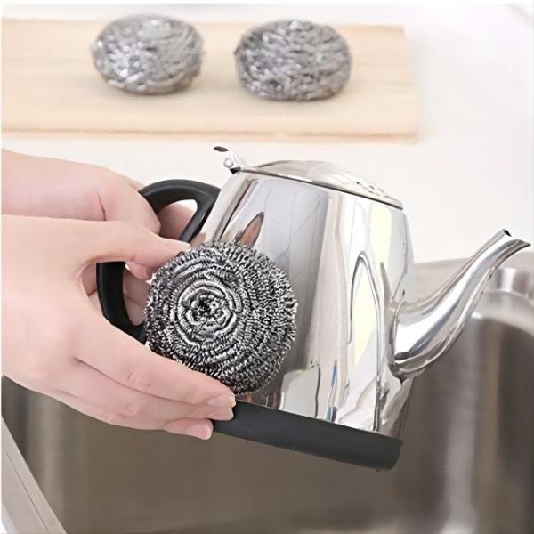 DH-A2-21 Escovador redondo de aço inoxidável para limpeza de cozinha anti-ultravioleta