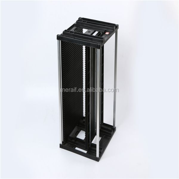 Esd Magazine Rack Durable Folding SMT ESD PCB Magazine Rack For SMT PCB Loader