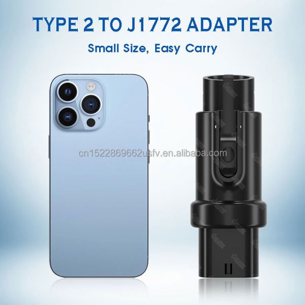 Type2 to J1772 Electric Car Charging Converter Male Type1 to Type2 Ev Charger Adapter Female Type 2 to Type 1 Ev Adapter J1772