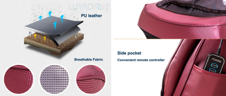 Powerful Air Pressure Massage Seat Cushion For Neck Back Buttock Massage