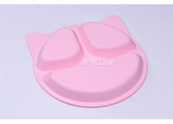 LFGB Grade Silicone Placemat Plate , Non Toxic Smell Baby Placemat Plate