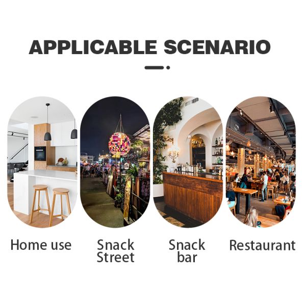 Коммерческая шарообразная машина для изготовления вафли для яиц для домашнего использования