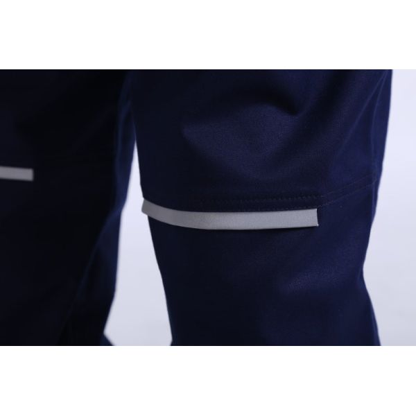 облегченные пожаробезопасные брюки защиты от дуги 280gsm с отражательными прокладками на ноге