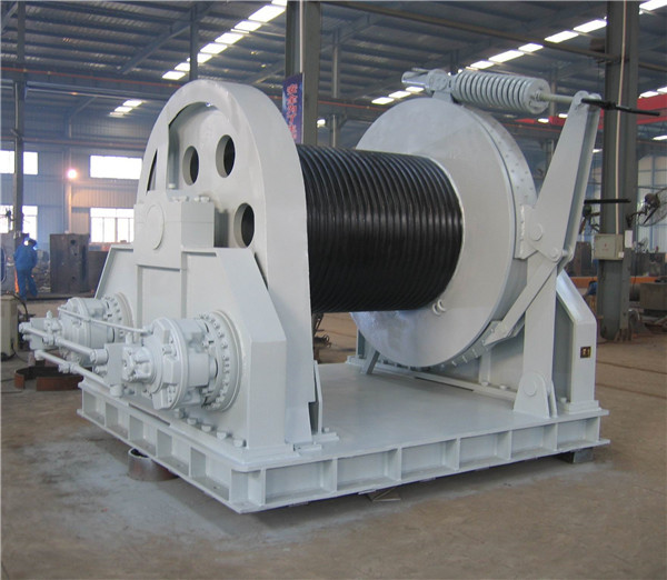 Drum Capacity 150m 160m Equipment 380V Marine Hydraulic Winch