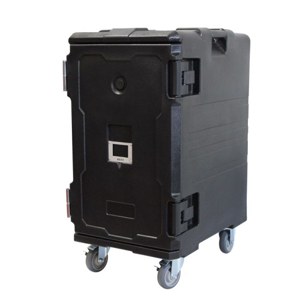 120L Commercial Hot Food Pan Carrier Insulated Pan Carriers Catering Black