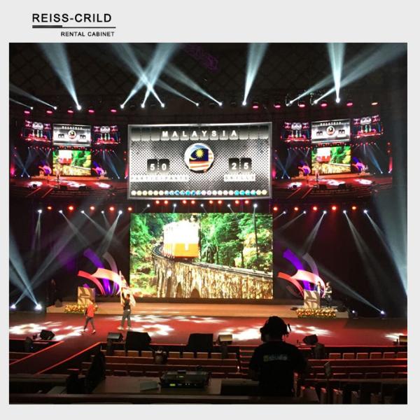 HD Outdoor Rental LED Screen Reliable High Anti Static Electricity Capacity