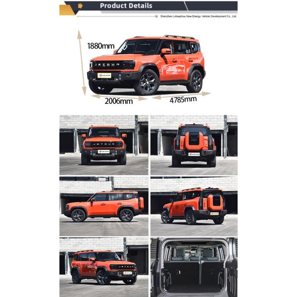 2024 JETOUR T2 JETOUR Traveler Turbo Engine Euro VI Off Road Vehicle for Compact Outdoor