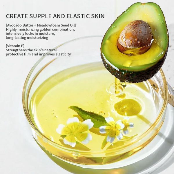 Extrait de plante OBM Crème pour le visage du nouveau-né apaisante Crème hydratante naturelle Anti-oxydant