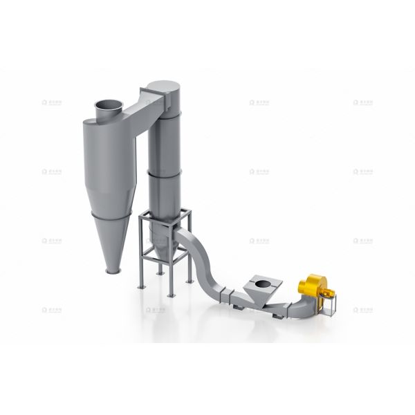 5.5kW Zig Zag Air Separator High Strength With Cylindrical Design