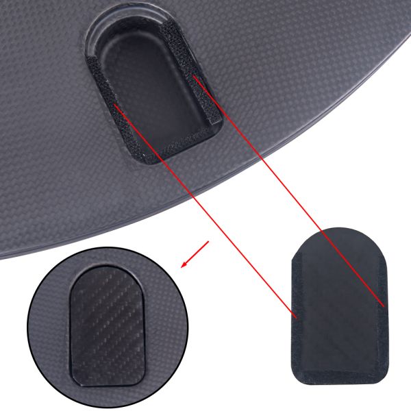 RUJIXU Factory 700C Carbon Wheel Closed Wheel Clincher or Tubular 5 Spoke Fixed Gear Carbon Wheelset