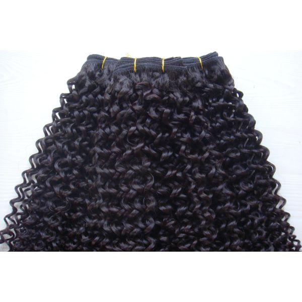 100g Real Hair Extensions Bundle And Closure Heat Resistant Black Or Custom