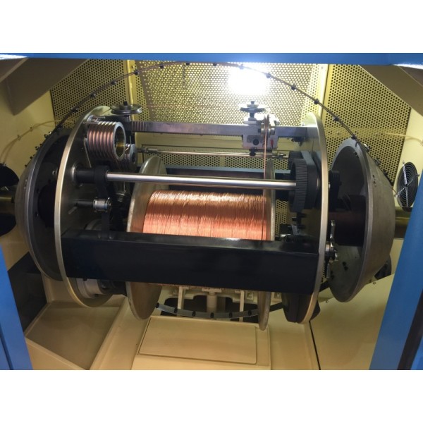 Sky Blue Or Apple Green Wire Bunching Machine Twister Diameter 630mm Equipment