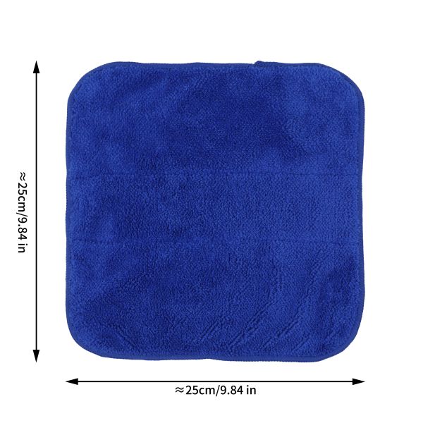 Kitchen Dish Cloths Dish Towels Super Absorbent Coral Fleece Cloth Premium Dishcloths Nonstick Oil Washable Fast Drying