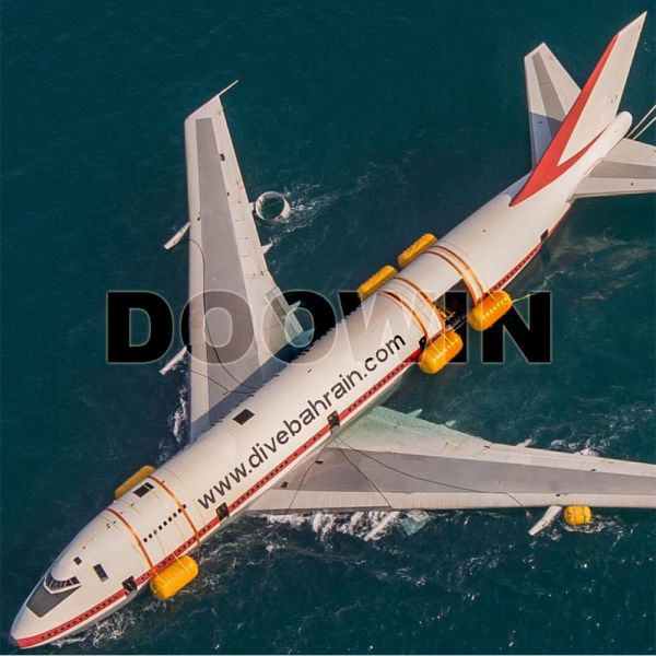 Totally Enclosed IBUs Inflatable Buoyancy Units For Marine Salvage