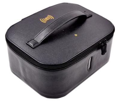 Black 99.9% Bacteria Travel USB 2W UV Sterilization Bag