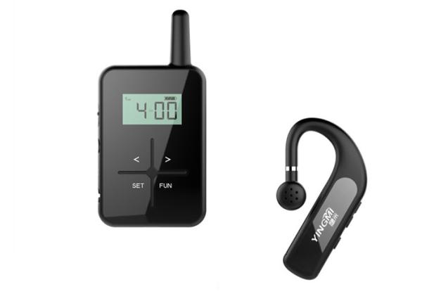 870 MHz International Universal Channel Travel Audio Guide Ear Hanging