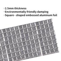 2.5 mm de plaque d'aluminium automobile pour réduire les vibrations / tapis d'amortissement du son de voiture