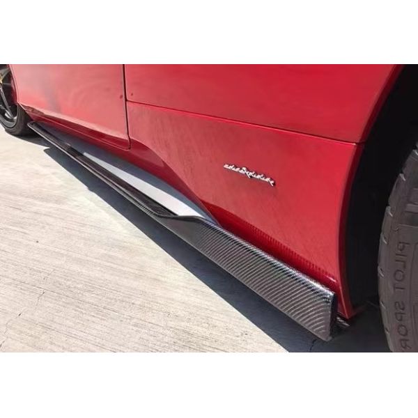 Para Ferrari 458 Kit de cuerpo de fibra de carbono 458 Kit de cuerpo de difusor de labios delanteros de fibra de carbono