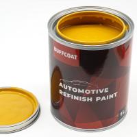 Pintura amarelo de automóvel de alto desempenho 1k Pintura de casaco de automóvel para acabamento de automóvel