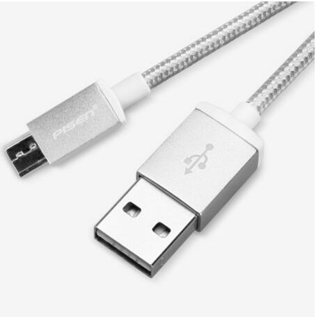 Pisen nylon double-side rapid USB cable for Android, Pisen rapid USB cable for Android