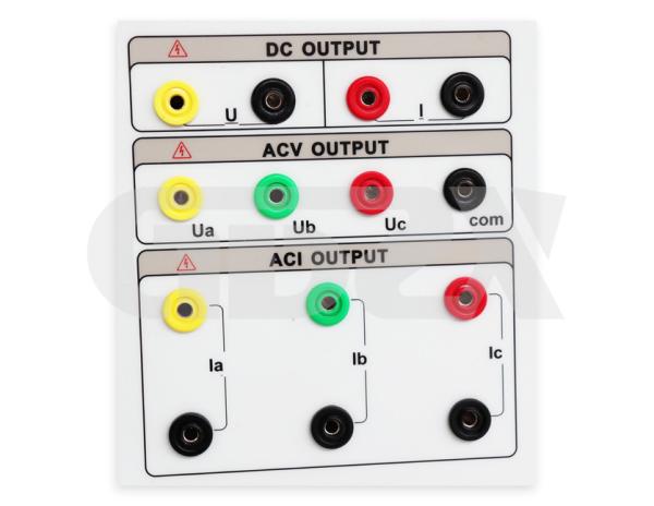 ARM FPGA 40HZ~1kHz AC DC Three Phase Meter Calibration Equipment