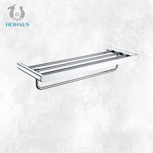 CUPC Bathroom Shower Accessories Five Pieces Toilet Paper Holder Towel Rack Set